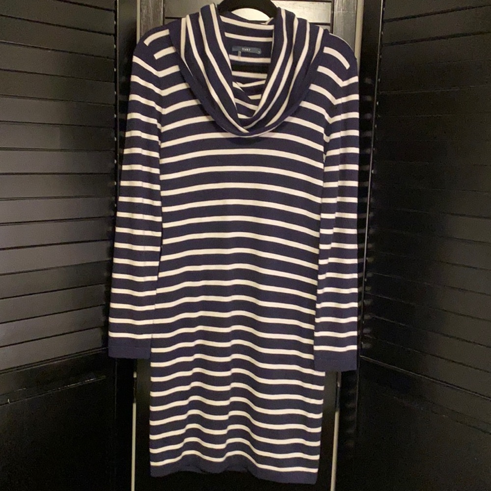 Tart Collections Cowl Neck Striped Dress